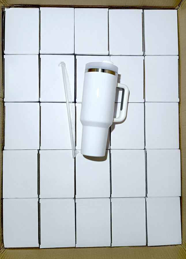 25x 40oz Gen 2 white sublimation dupe