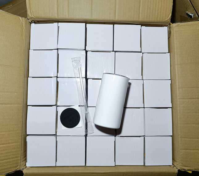50x 12oz sublimation tumblers