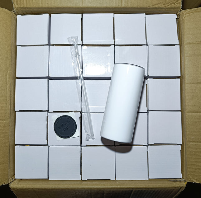 50x 15oz sublimation tumblers