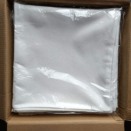 100x 40cm white linen cushion cover