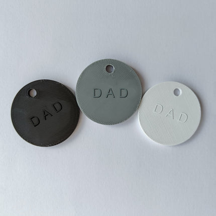 NFC keyrings with a template and a tutorial