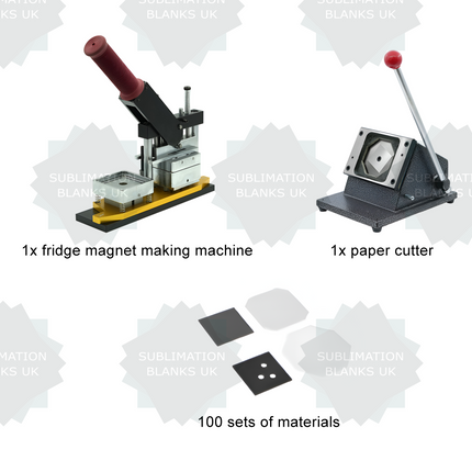 PRE-ORDER Fridge magnet making machine set