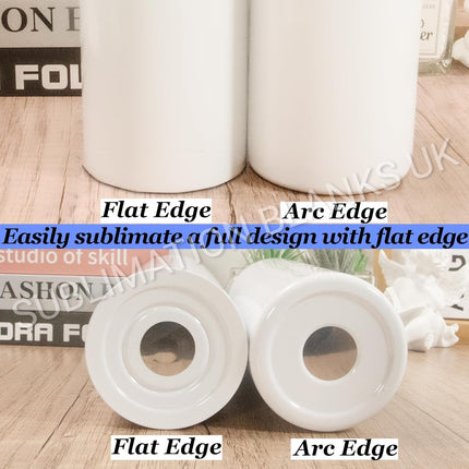 50x 15oz flat bottom sublimation tumblers